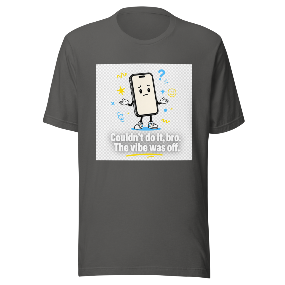 iPhone Software Update Vibe Off T-Shirt - Image 11