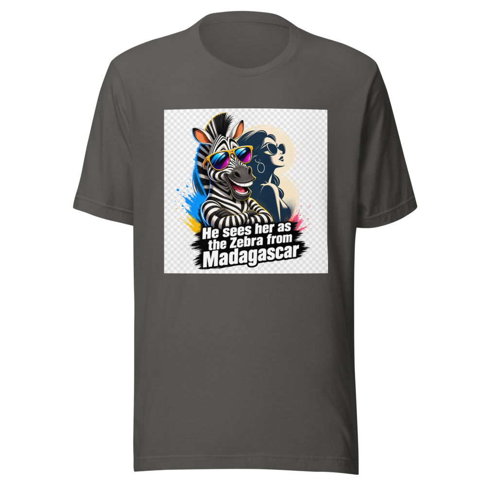 Rihanna Zebra Madagascar Meme T-Shirt - Image 11