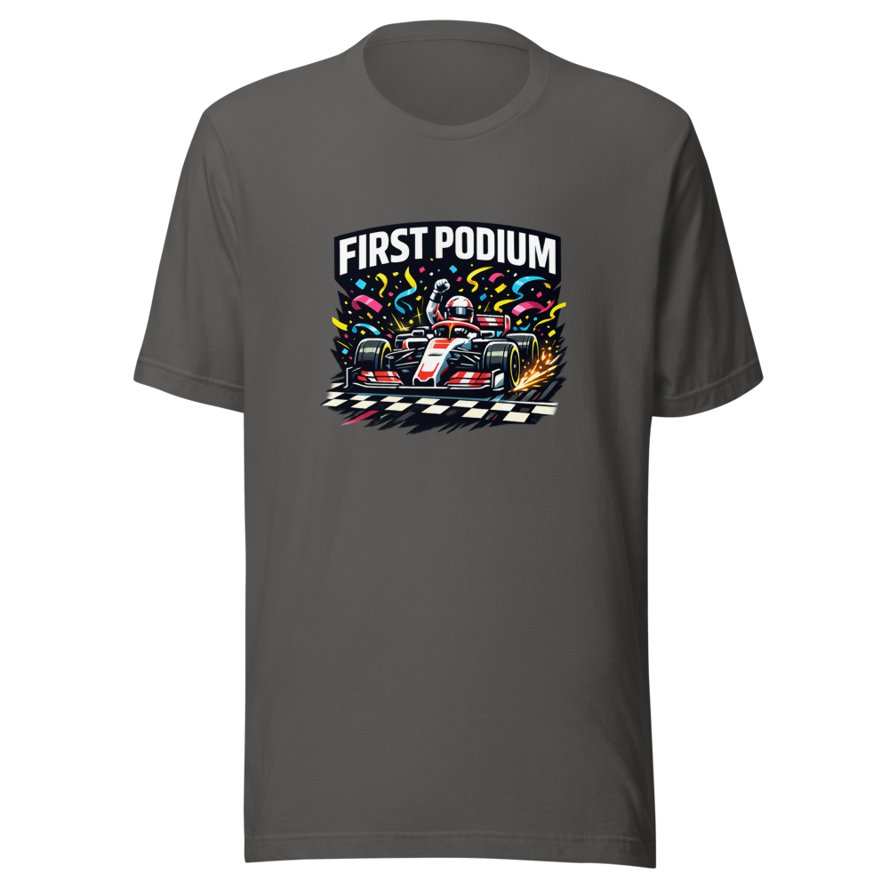 Isack Hadjar Podium Vibes F1 Fan T-Shirt - Image 11