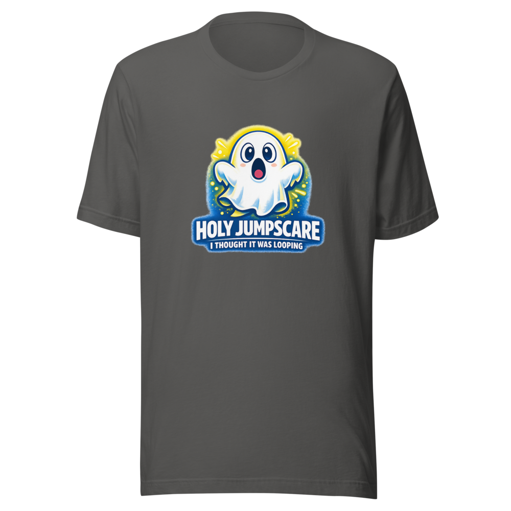 Holy Jumpscare Thought It Was Looping Tee - Image 11