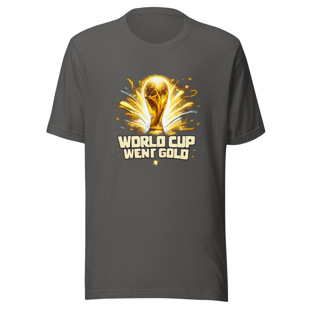 World Cup Went Gold Champion Tee - Image 11