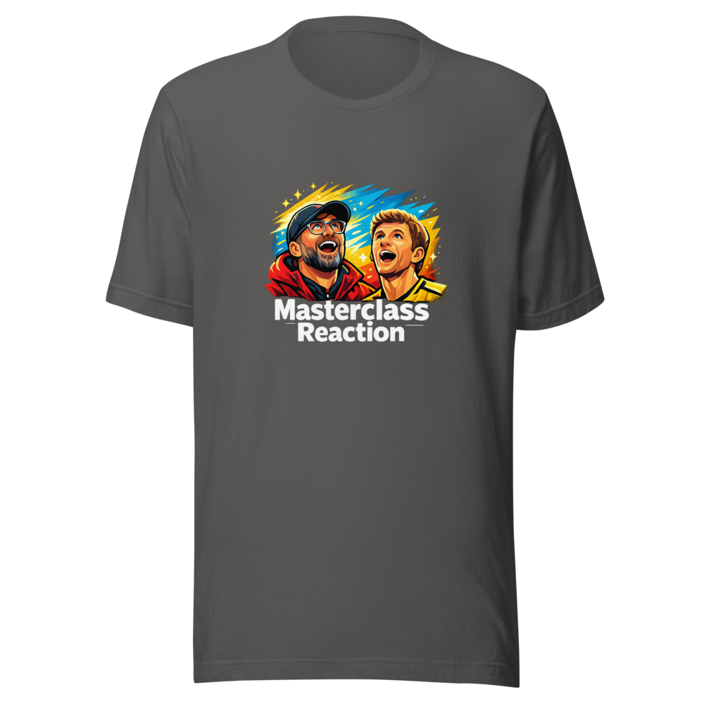 Klopp & Muller React to Messi Masterclass Tee - Image 11