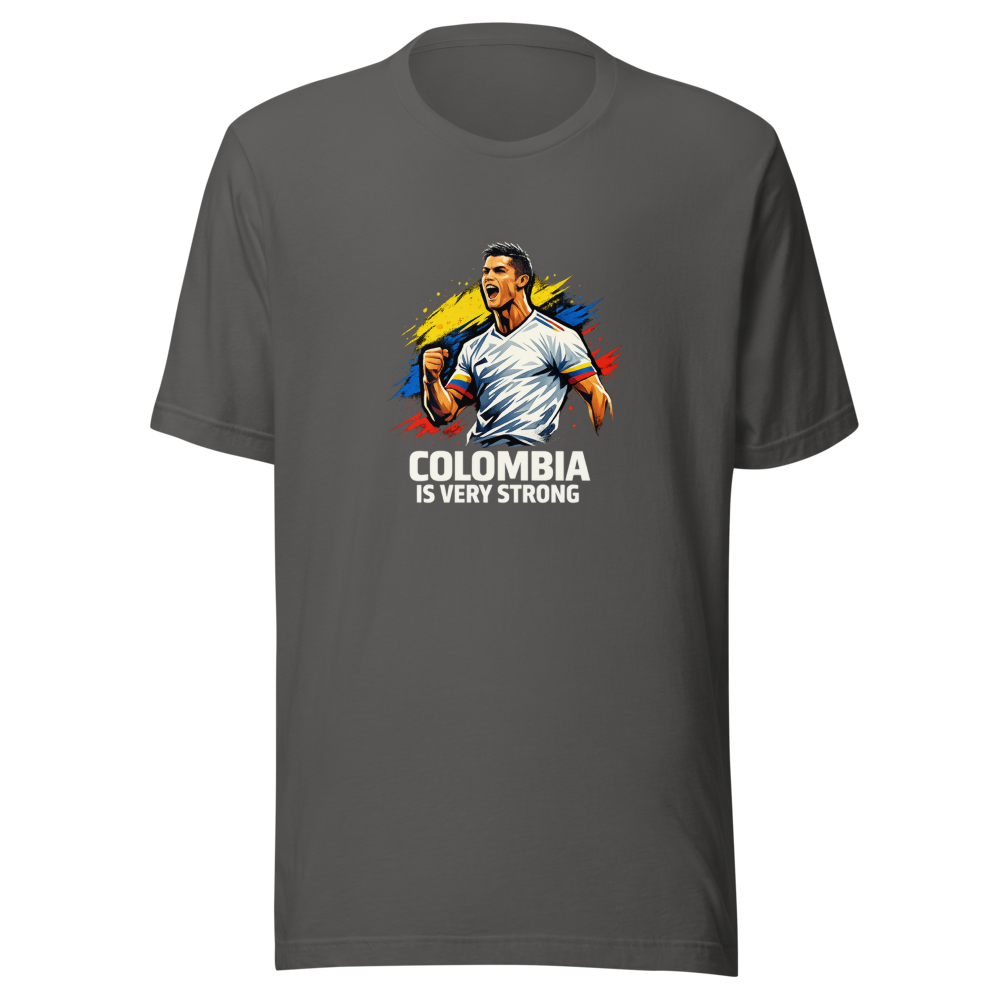 Ronaldo Praises Colombia: "Very Strong" Tee - Image 11