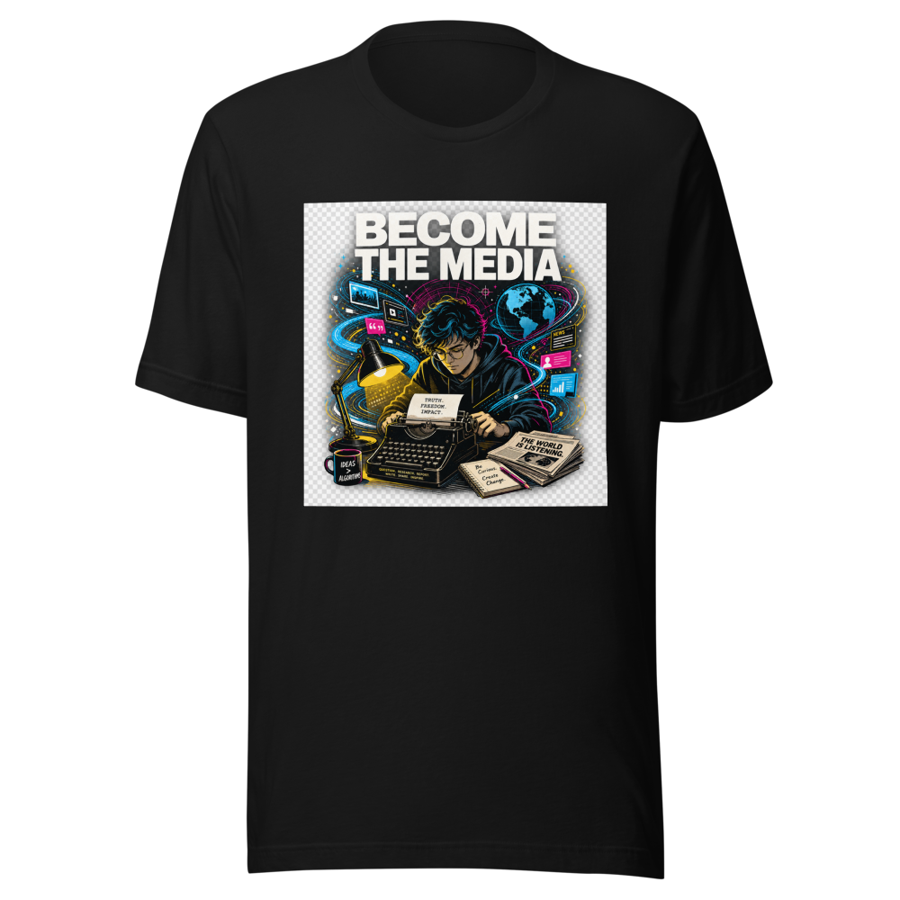 Become The Media Truth Seeker T-Shirt - Image 2