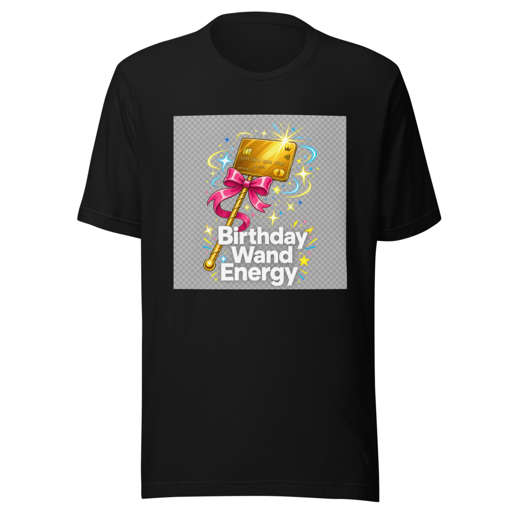 Birthday Wand Meme T-Shirt: Internet Humor - Image 2