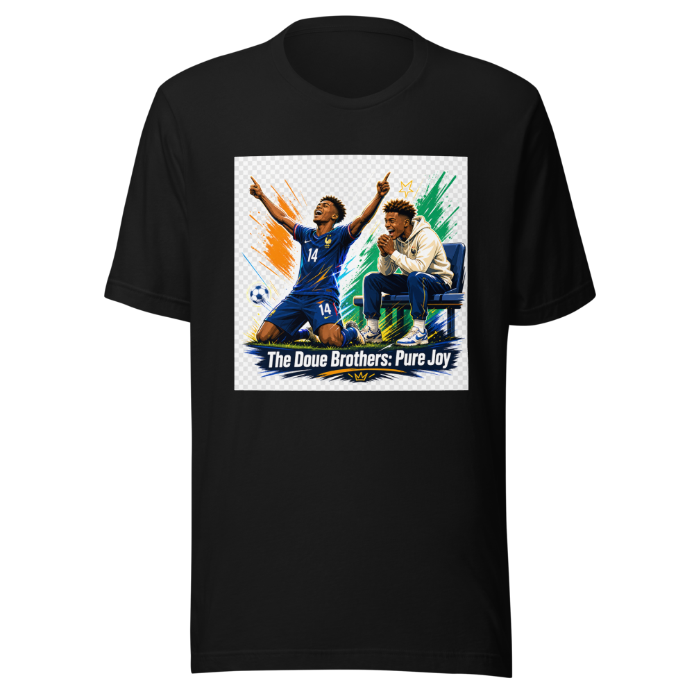 Doue Brothers Ivory Coast Goal Celebration T-Shirt - Image 2