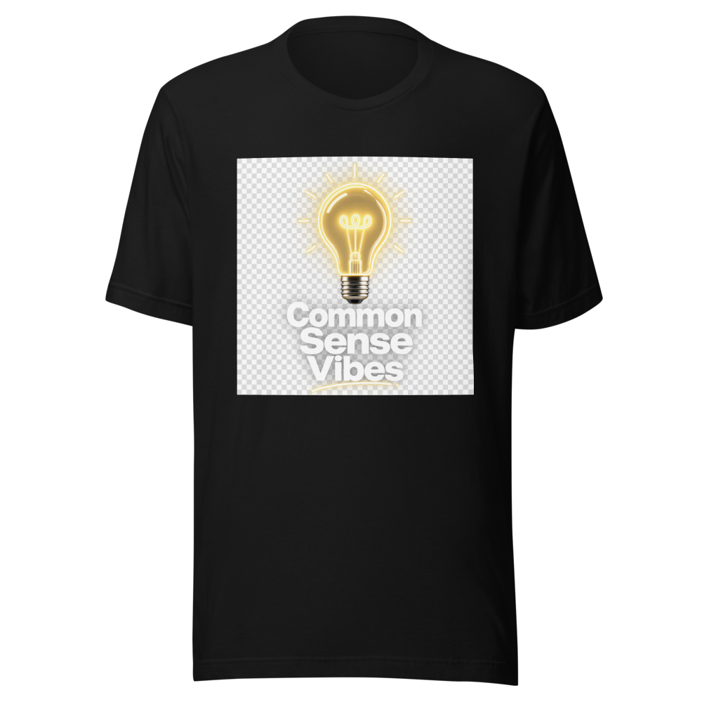 Elon Musk Common Sense Vibes T-Shirt - Image 2