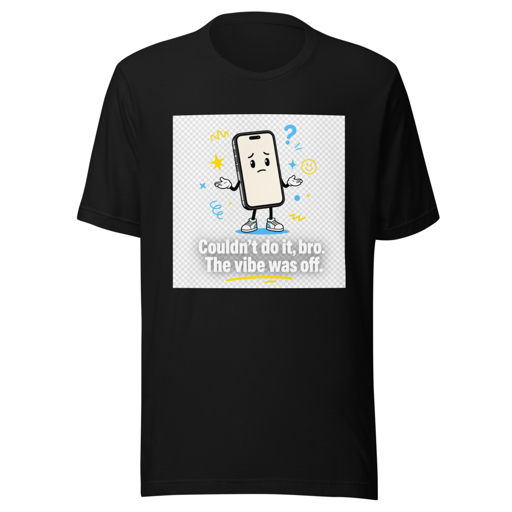 iPhone Software Update Vibe Off T-Shirt - Image 2