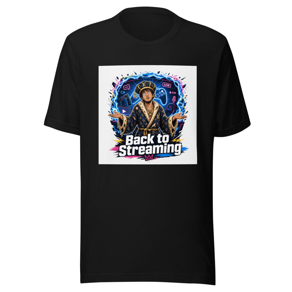Fashion Designer Dreams Back to Streaming Tee - Image 2