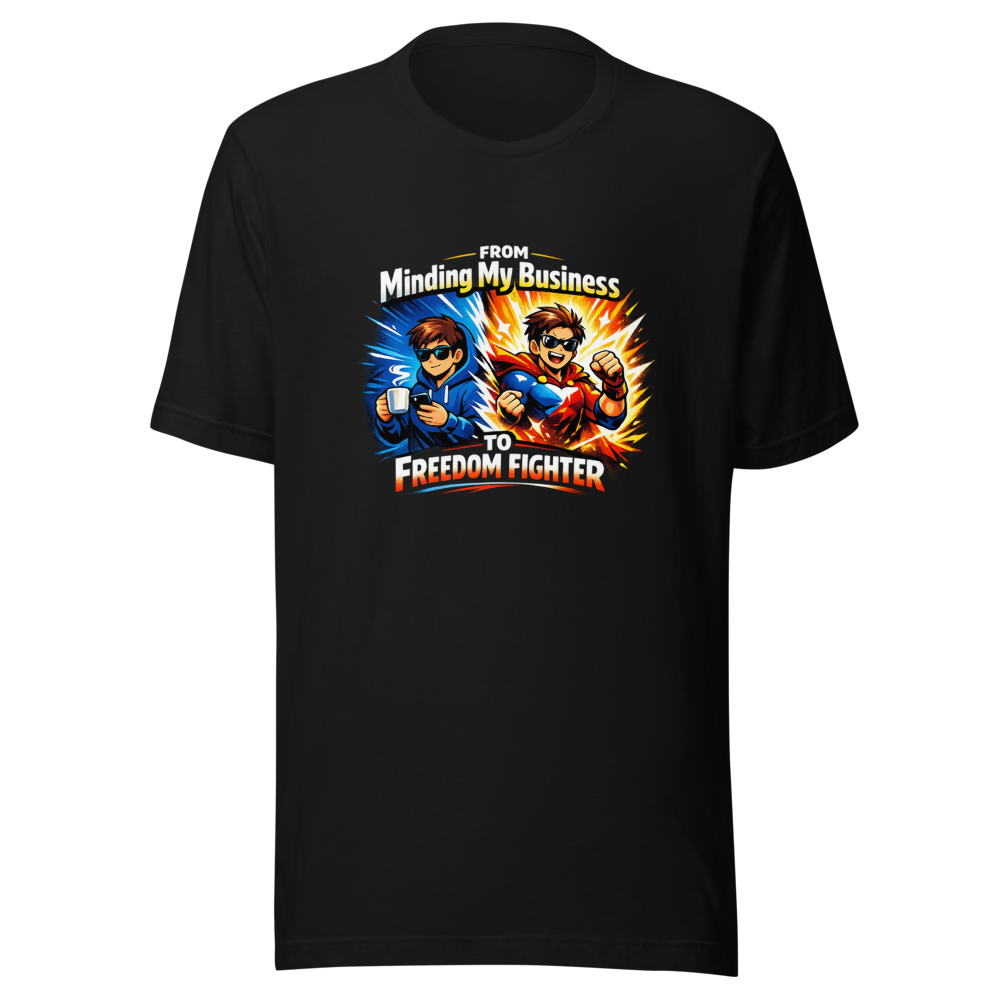 Freedom Fighter Transformation Tee - Image 2