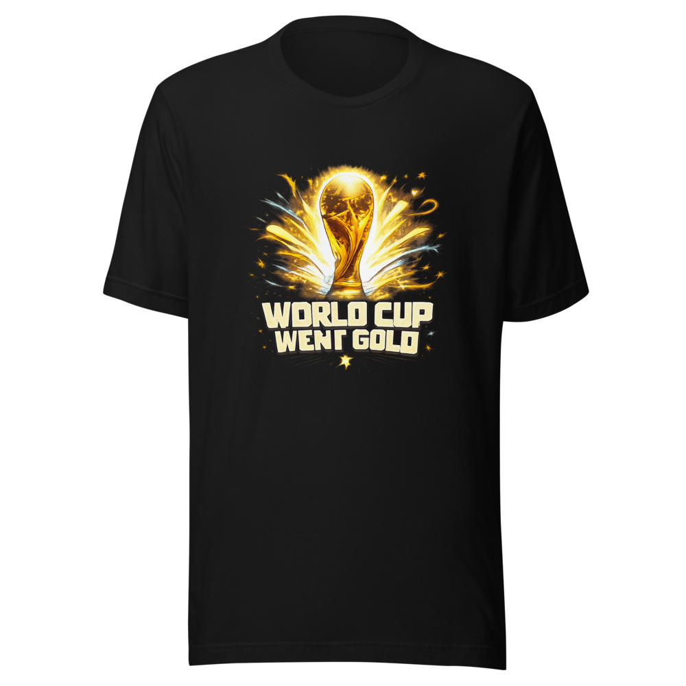 World Cup Went Gold Champion Tee - Image 2