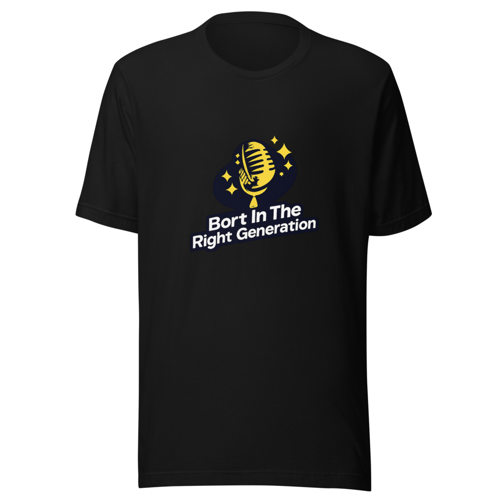 Born In The Right Generation Aesthetic Tee - Image 2