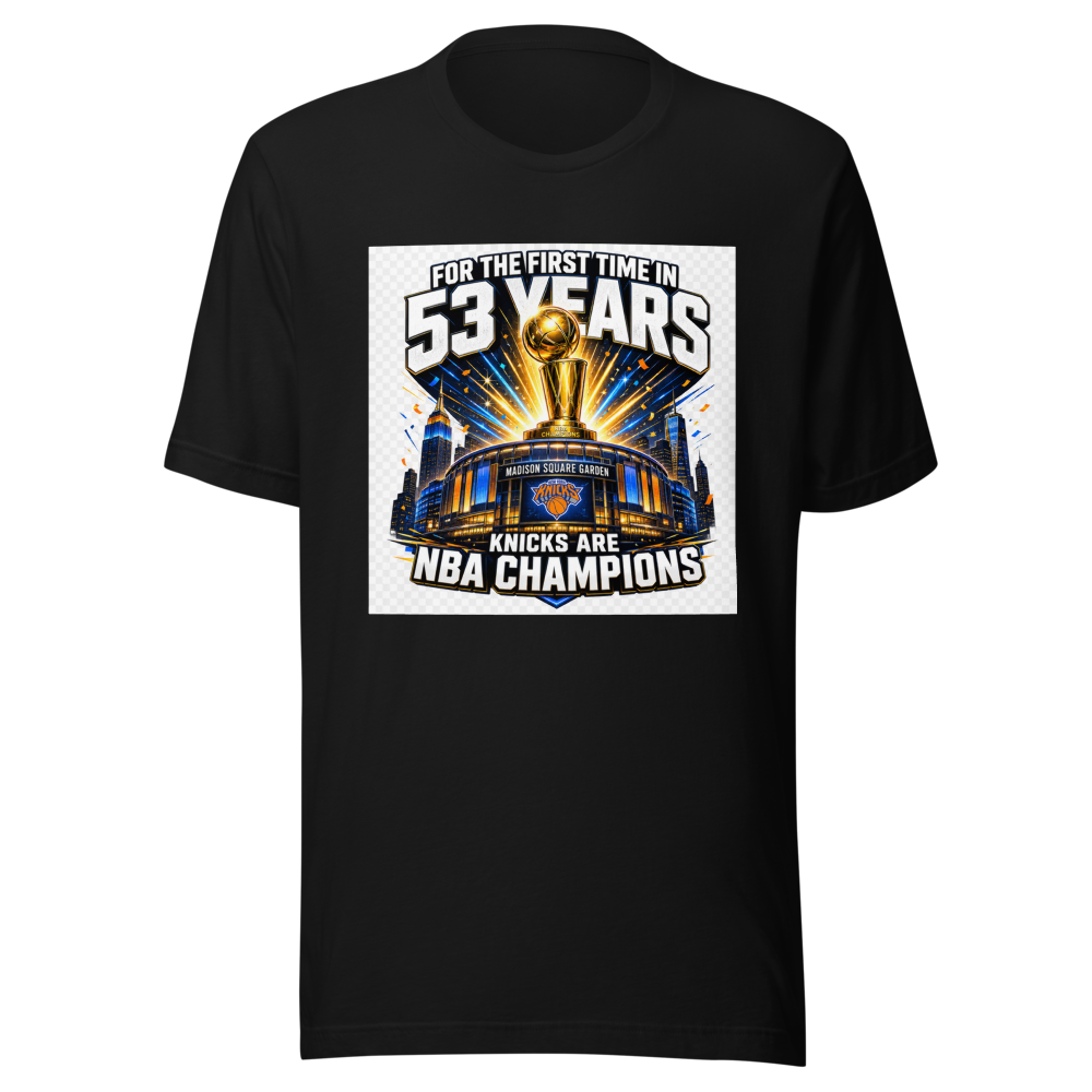 Knicks Finally Win NBA Championship Tee - Image 2