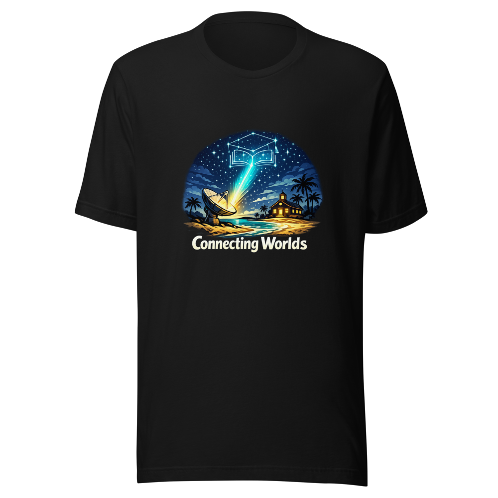 Starlink Connects Island Schools T-Shirt - Image 2