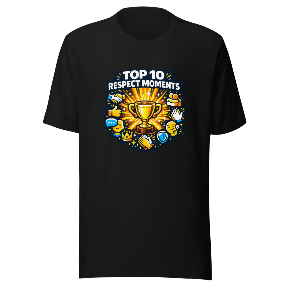 Top 10 Respect Moments Viral Tee - Image 2