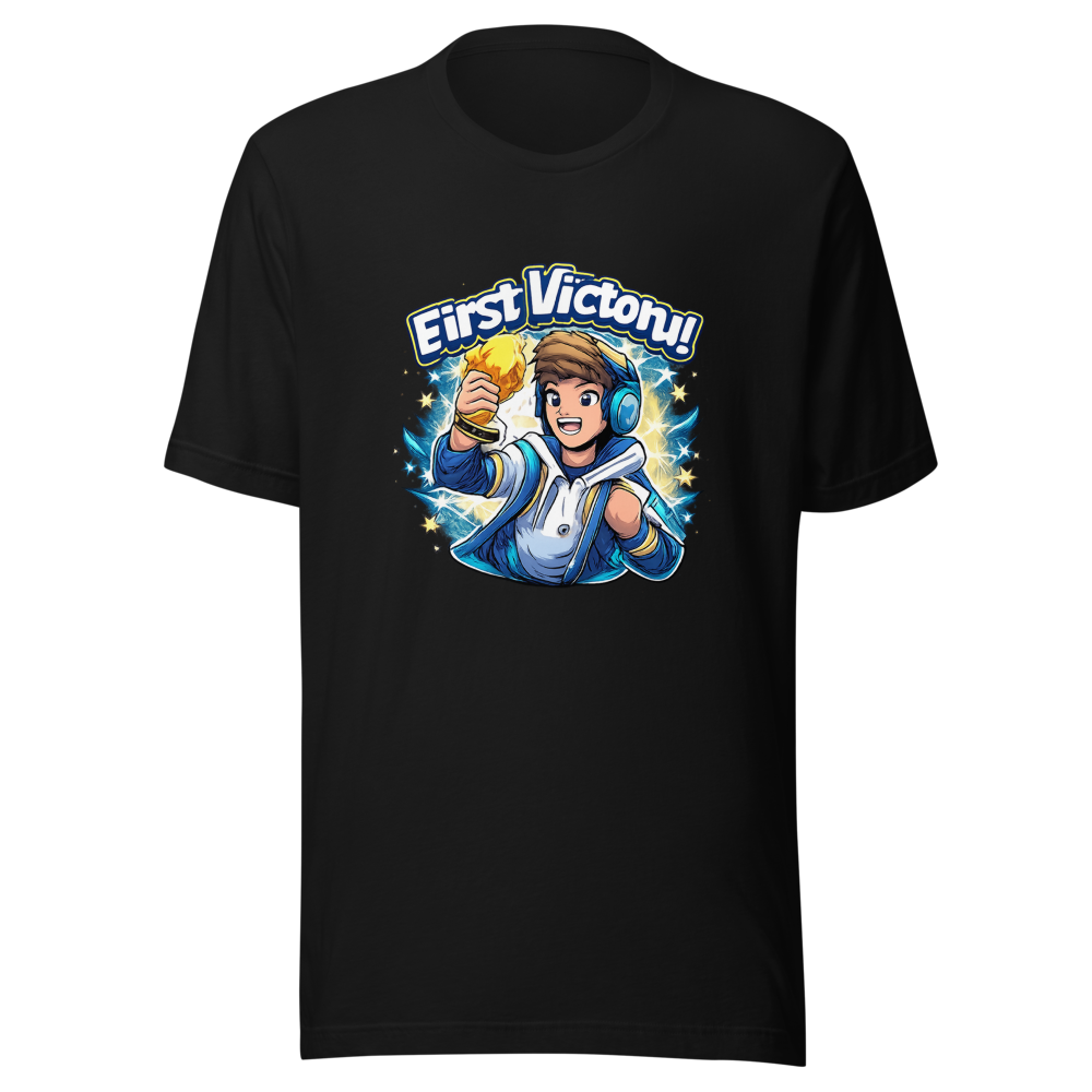 Level Up: First Victory Vibes Tee - Image 2