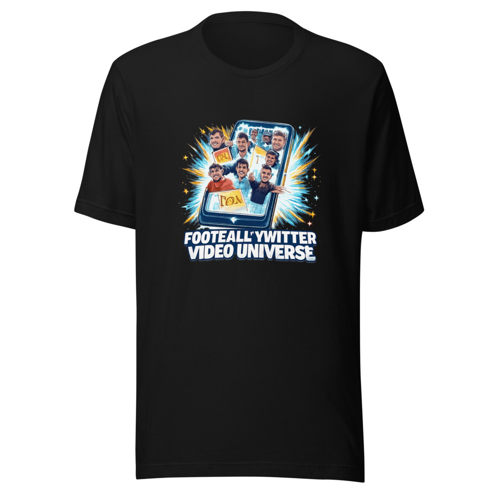 Football Twitter Video Universe Tee - Image 2