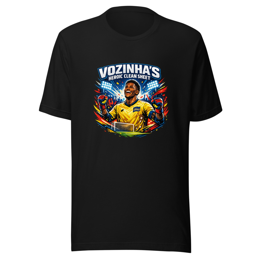 Vozinha's Heroic Clean Sheet T-Shirt - Image 2