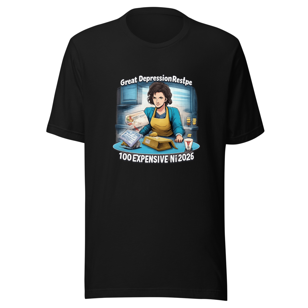 Great Depression Recipe Too Expensive T-Shirt - Image 2