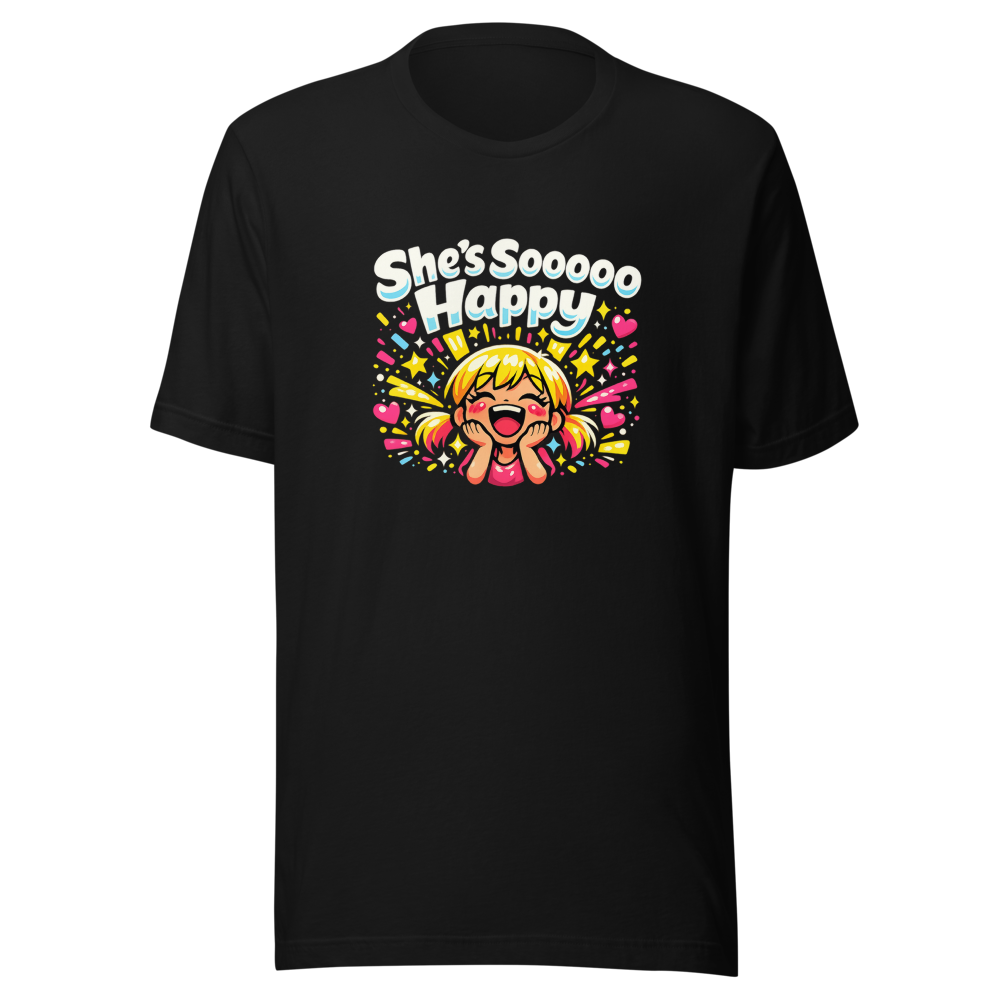 She's Sooooo Happy T-Shirt - Image 2