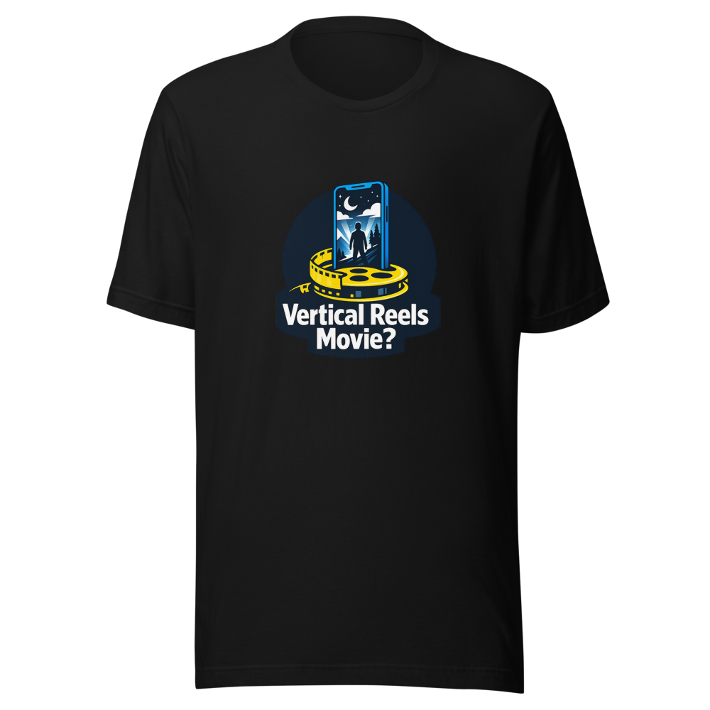 Vertical Reels Movie Framing Tee - Image 2