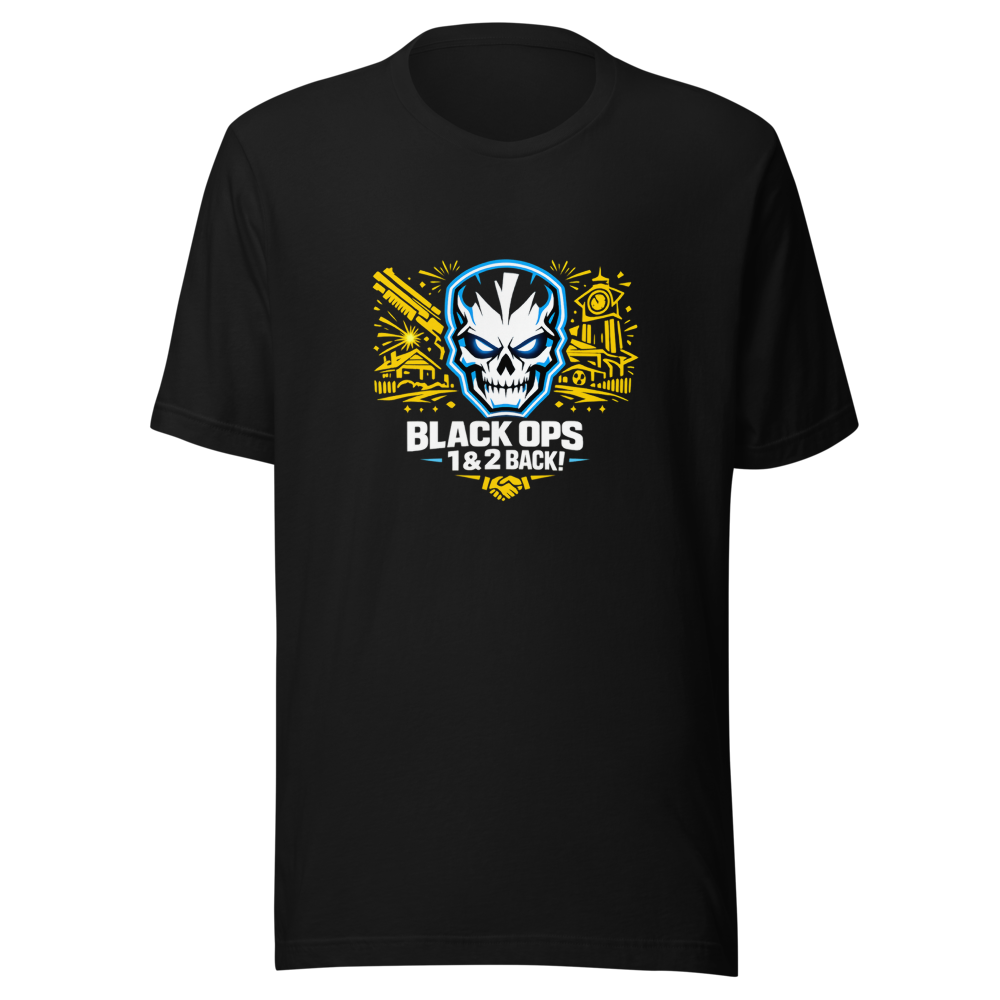 Black Ops 1 & 2 PlayStation Port Release Tee - Image 2