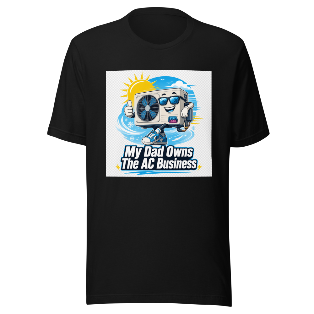 Cool Dad Business Owner Aesthetic T-Shirt - Image 2