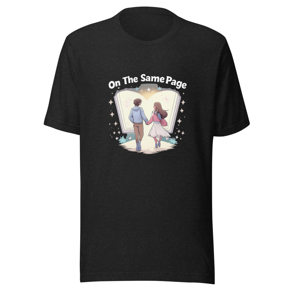 Same Page RomCom Married Couple T-Shirt