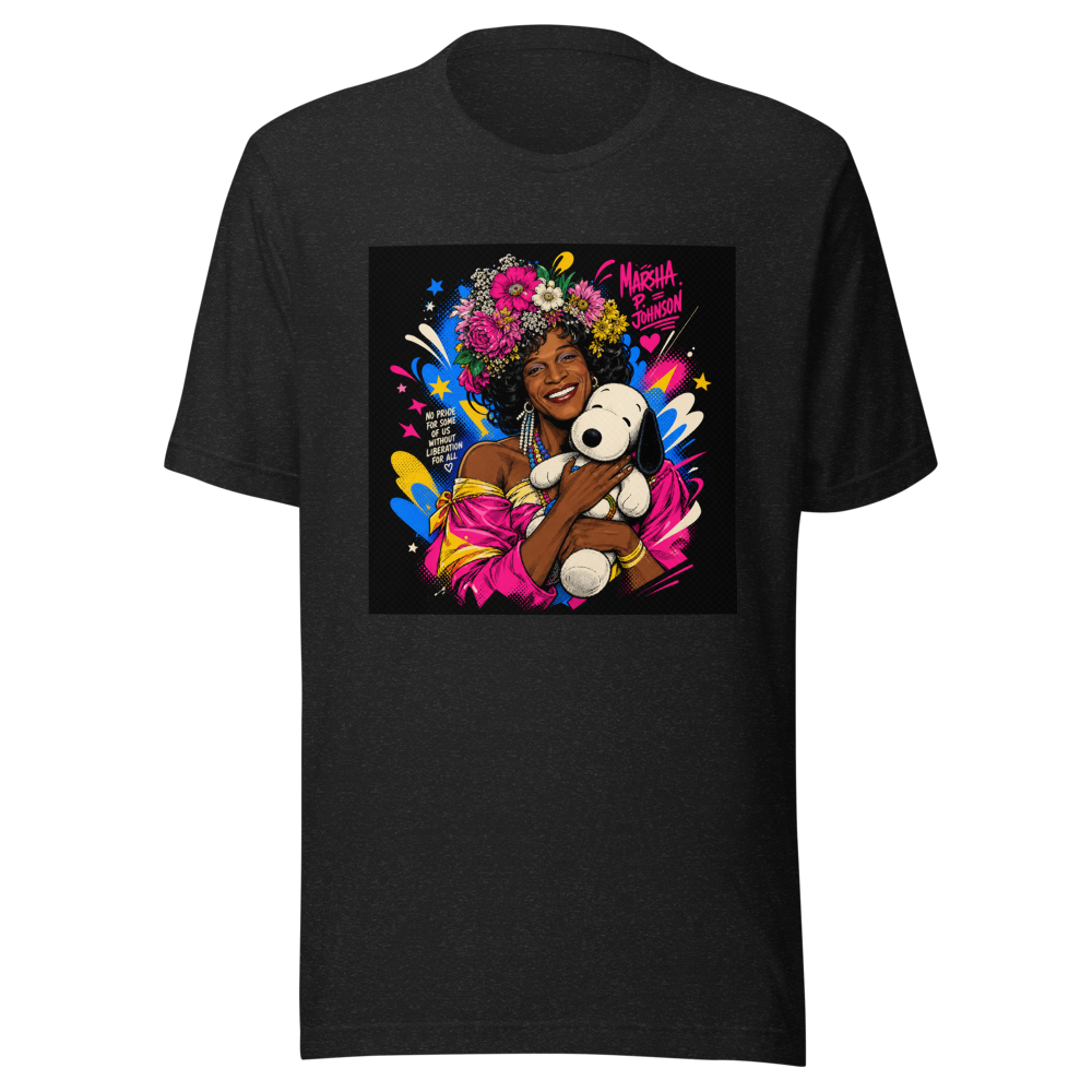 Marsha P. Johnson & Snoopy Pride Doll Tee