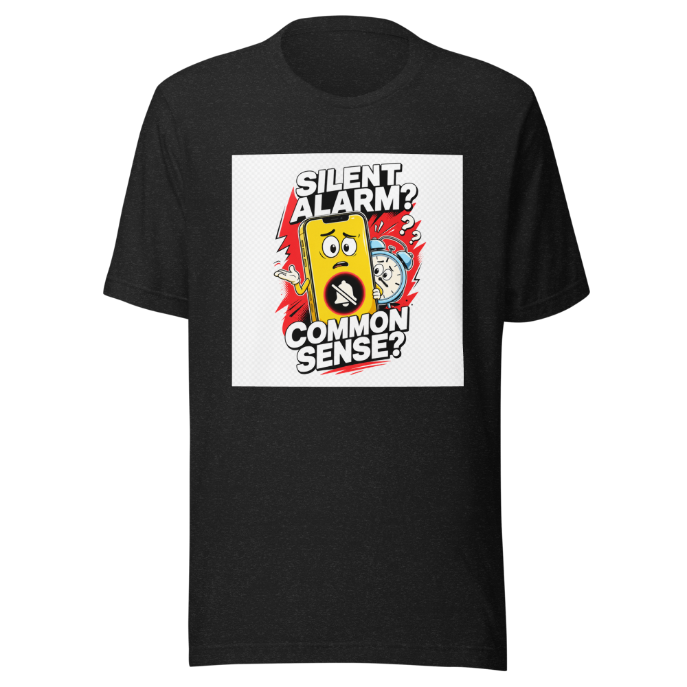 Silent Alarm? Apple's Common Sense Fail T-Shirt