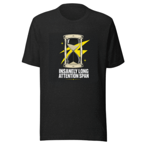 Long Attention Span TikTok Reels Meme Shirt