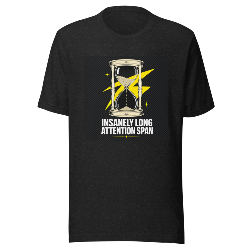 Long Attention Span TikTok Reels Meme Shirt
