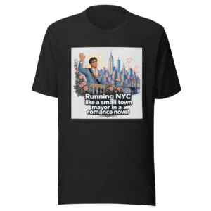 NYC Romance Novel Mayor Aesthetic T-Shirt
