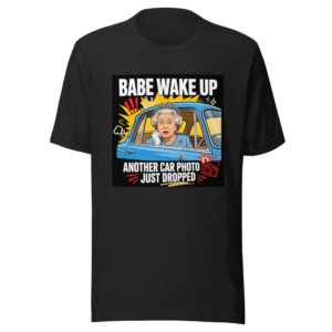 Iconic Figurehead Car Ride Meme T-Shirt