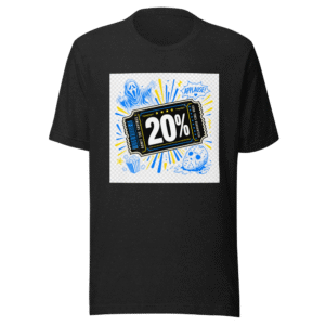 The 20% Scary Movie Franchise Tee