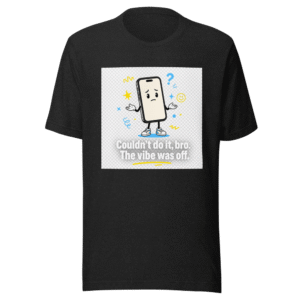 iPhone Software Update Vibe Off T-Shirt