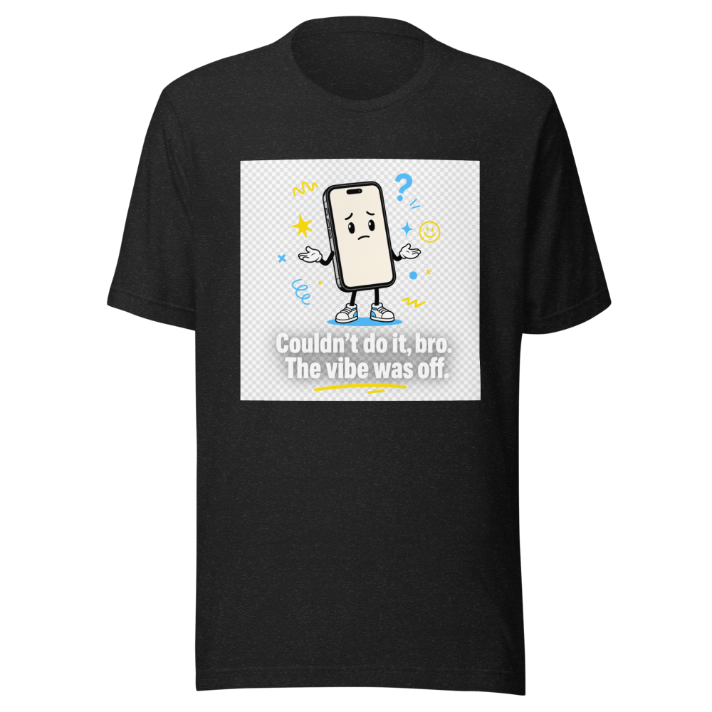 iPhone Software Update Vibe Off T-Shirt