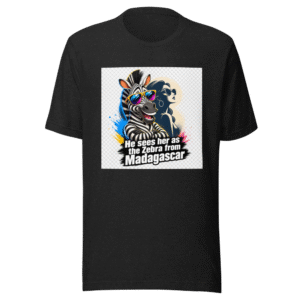 Rihanna Zebra Madagascar Meme T-Shirt
