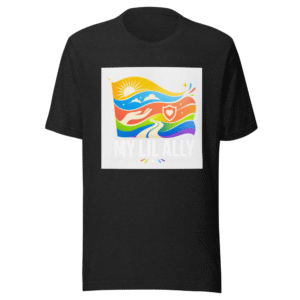 Ally Pride Flag T-Shirt