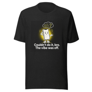 iPhone Update Vibe Off Funny Tech T-Shirt