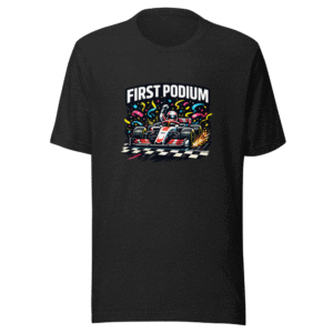 Isack Hadjar Podium Vibes F1 Fan T-Shirt