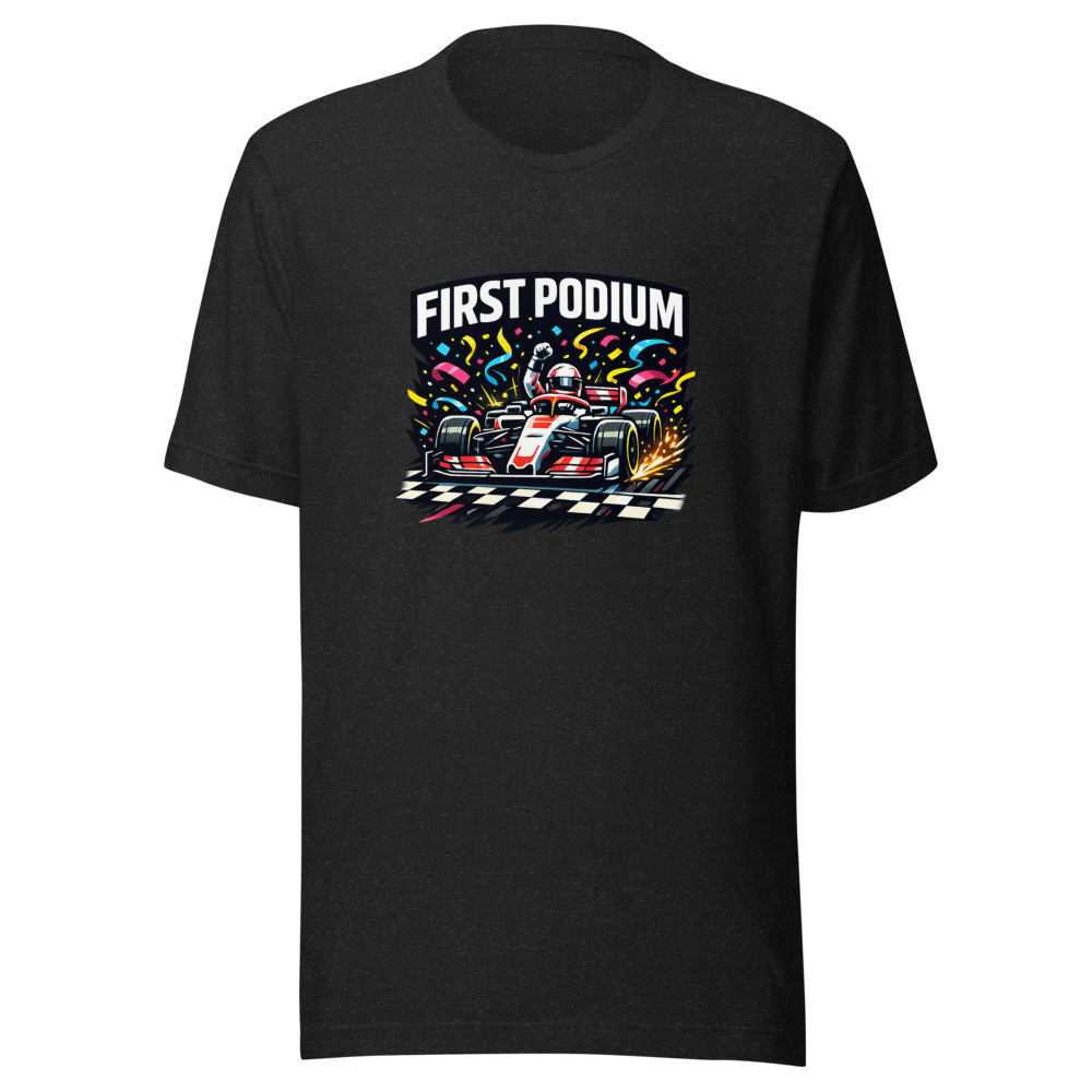 Isack Hadjar Podium Vibes F1 Fan T-Shirt