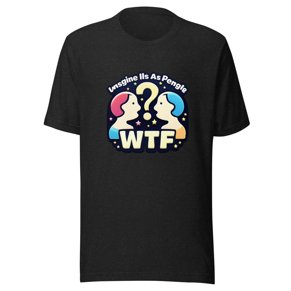 Imagine Us As People WTF Unisex T-Shirt