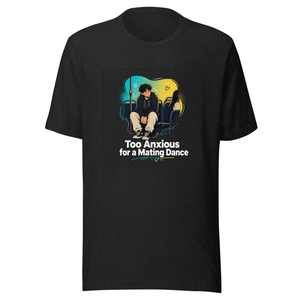 Anxious Gay Man Mating Dance Bus T-Shirt