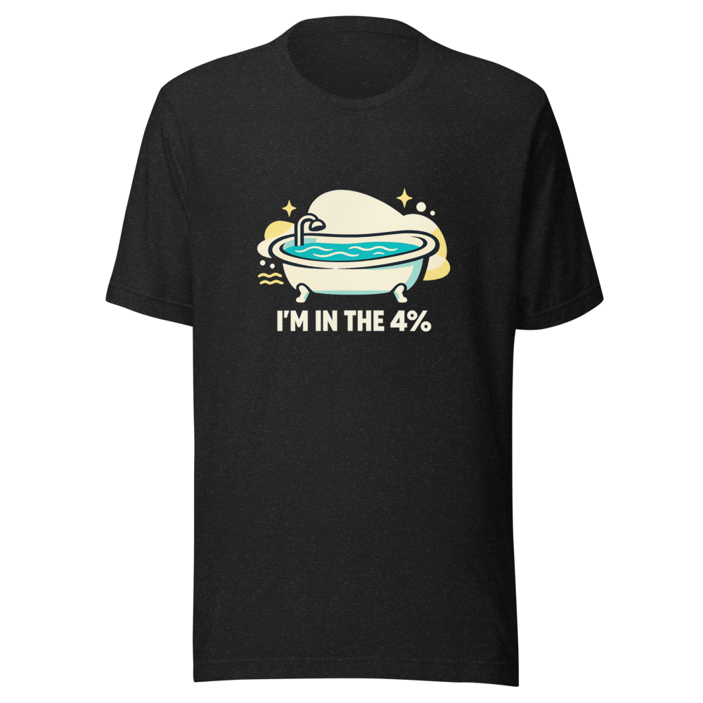 The 4% Bathtub Scene Club Tee