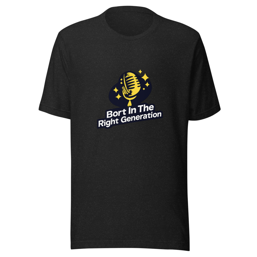 Born In The Right Generation Aesthetic Tee
