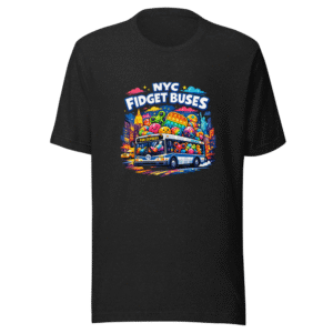 Fidget Buses NYC Viral Meme T-Shirt