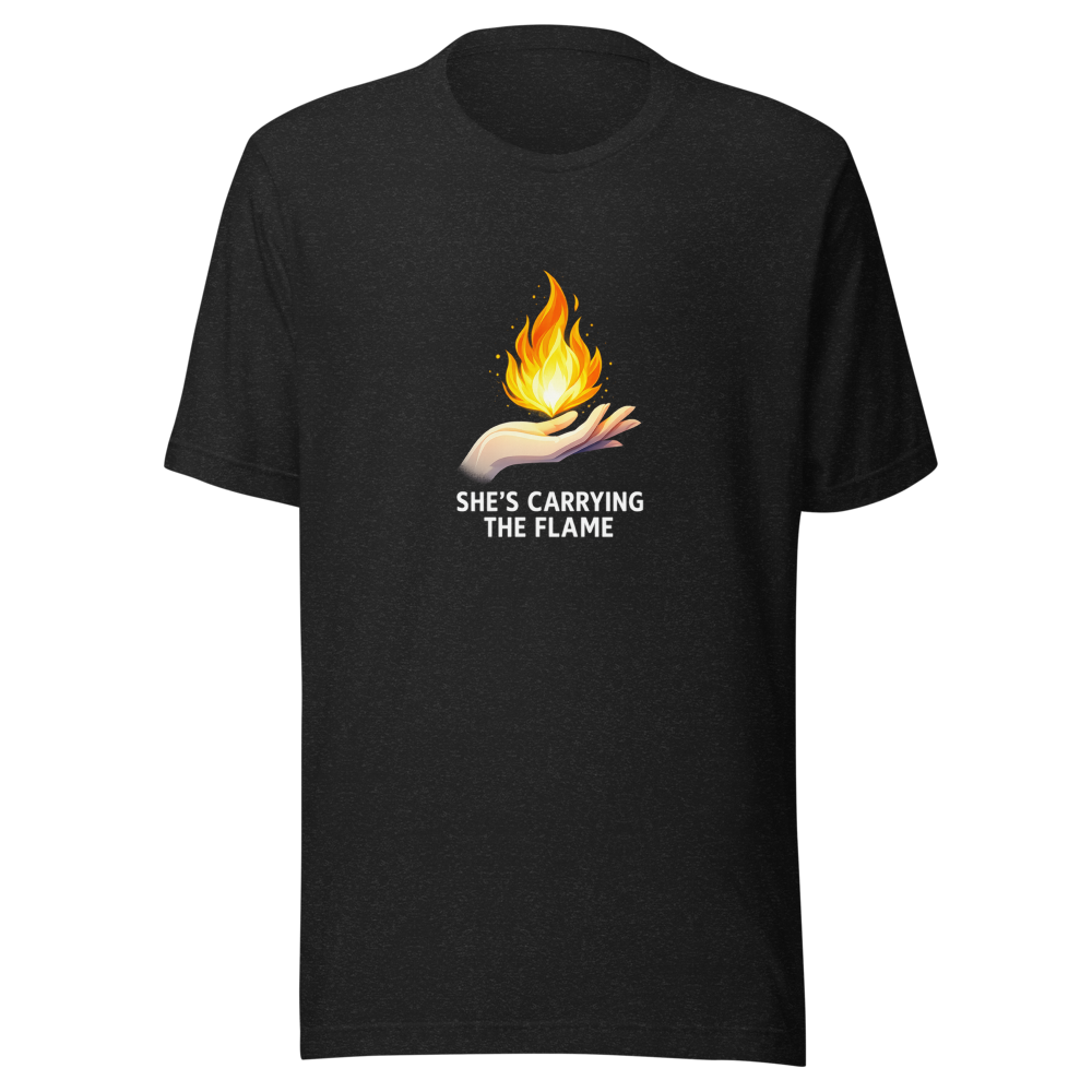 She's Carrying The Flame Tee