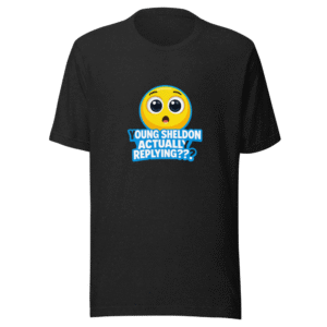 Young Sheldon Replies! Viral Tweet Tee