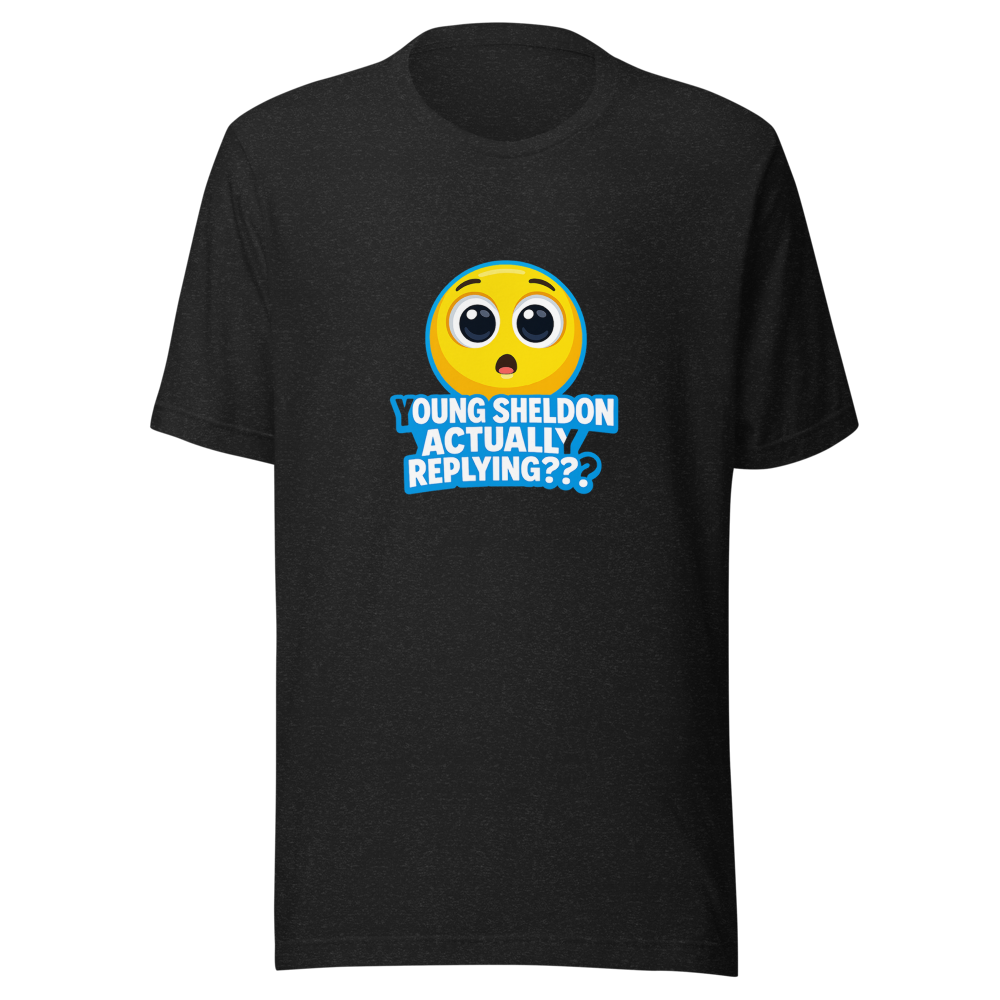 Young Sheldon Replies! Viral Tweet Tee